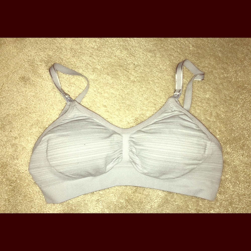 Motherhood Maternity light purple nursing bra